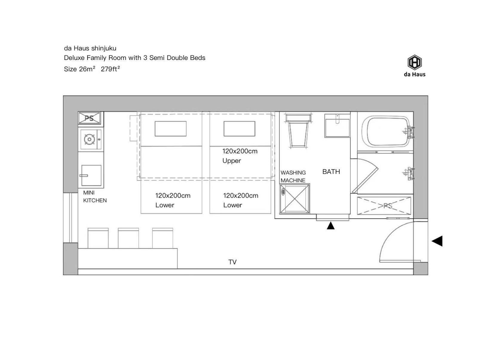 Da Haus Shinjuku Hotel Tokió Kültér fotó